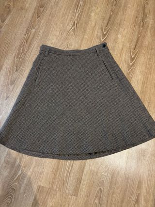 Falda Massimo Dutti marrón
