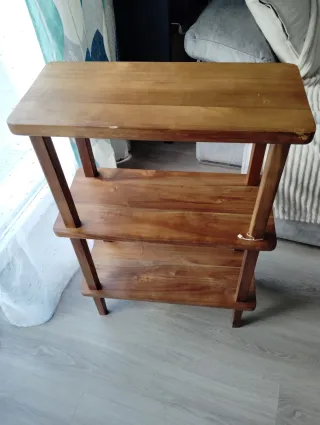 ESTANTERÍA DE MADERA DE ACACIA