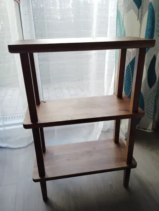 ESTANTERÍA DE MADERA DE ACACIA