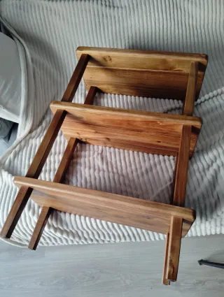 ESTANTERÍA DE MADERA DE ACACIA