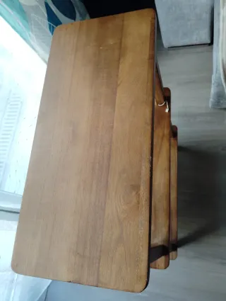 ESTANTERÍA DE MADERA DE ACACIA