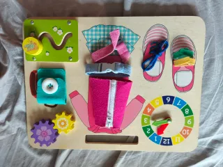 Tablero Montessori Actividades Niños