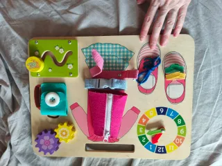 Tablero Montessori Actividades Niños