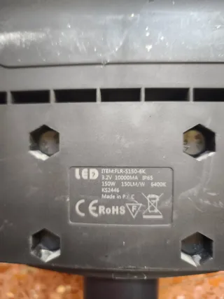 Farola solar LED exterior! Con detector de movimie