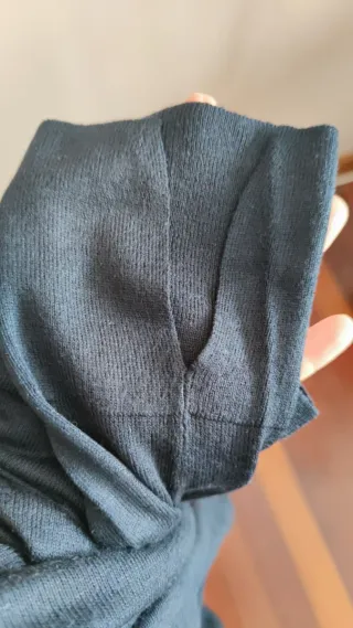 Jersey fino Zara azul marino