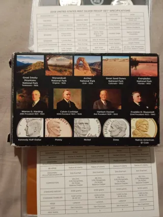 Set 5 Monete Proof 2014 USA