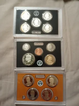 Set 5 Monete Proof 2014 USA