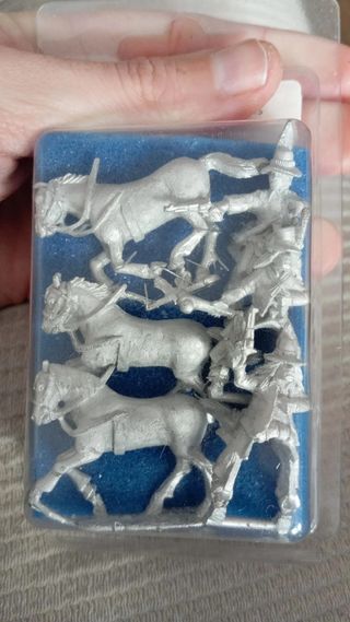 Figuras Indios Salvaje Oeste Metal