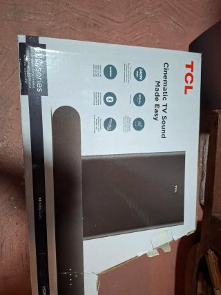 Barra de sonido TCL Negra