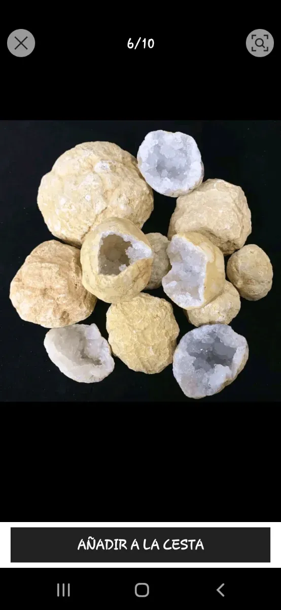 6 Piezas de Ágata para Romper SOLO QUEDA 1!