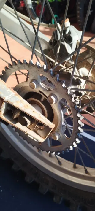 Moto Cross Enduro beta rk6 SIN MOTOR
