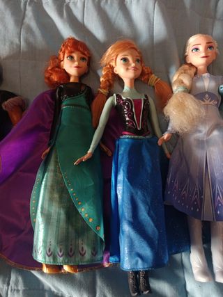 Muñecos Frozen Kristoff Anna Elsa