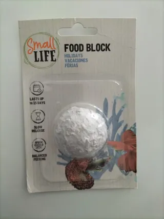 Bloque comida Small Life para vacaciones
