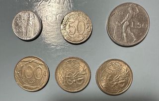 Lire monete varie Italia