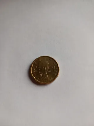 Grecia 20 céntimos euro 2022