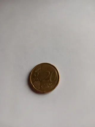 Grecia 20 céntimos euro 2022