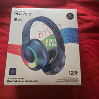 Auriculares Inalámbricos PG373 D LED