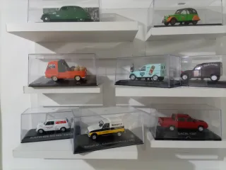 Lote 8 coches escala 1/43