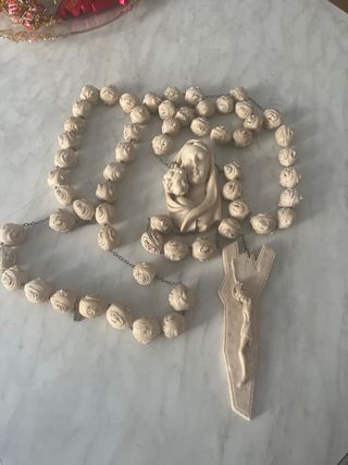 Rosario grande in marmo