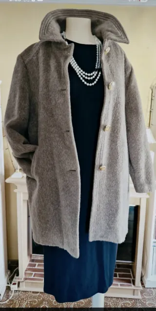 Chaquetón Lana y Mohair Talla 48