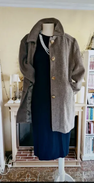 Chaquetón Lana y Mohair Talla 48