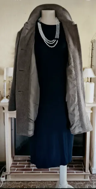 Chaquetón Lana y Mohair Talla 48