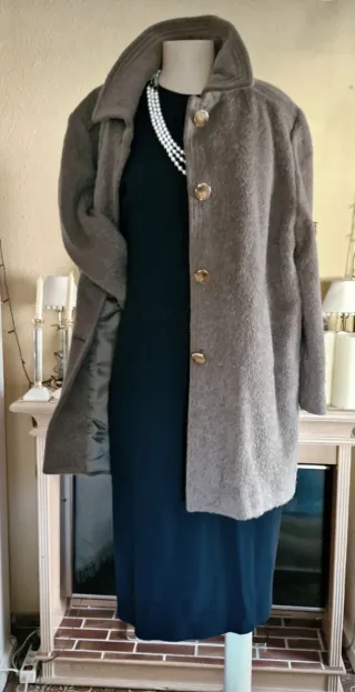 Chaquetón Lana y Mohair Talla 48