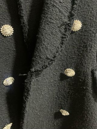 Americana Zara Tweed con Botones Joya