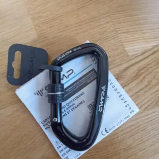 Mosquetón seguridad escalada Camp Atlas Lock