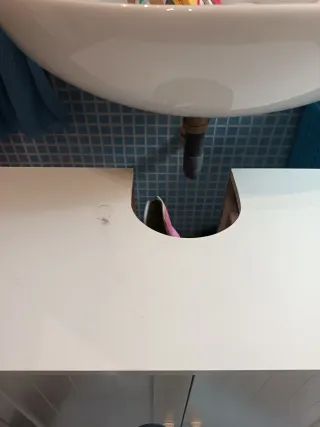 Muebles baño bajo lavabo y auxiliar