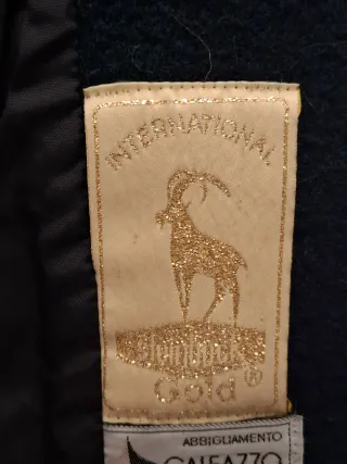 Cappotto Steinbock lana tartan