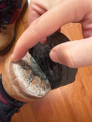 Scarponcini da montagna donna marroni multicolore