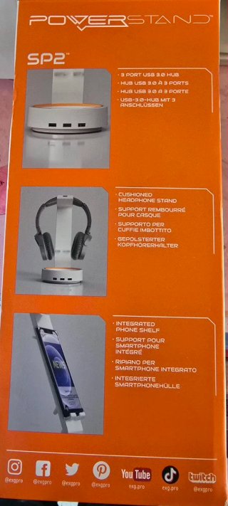 Cuffia powerstand sp2