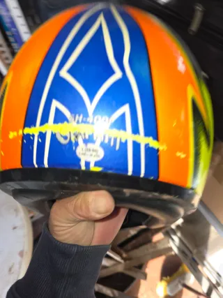 Casco integral moto colores