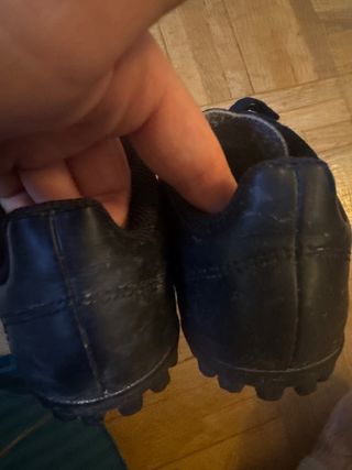 Botas de fútbol Adidas niño negras 30