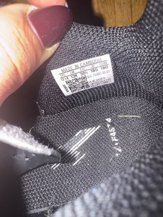 Botas de fútbol Adidas niño negras 30