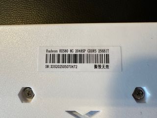 RX580 8GB 2048SP Tarjeta Gráfica