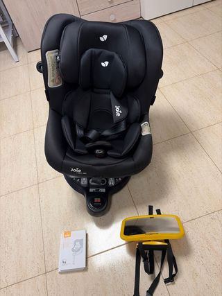Silla de coche Joie iSpin 360 Negra