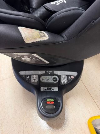 Silla de coche Joie iSpin 360 Negra