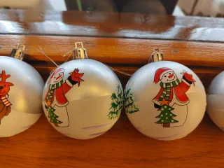5 Bolas árbol Navideñas Decoradas