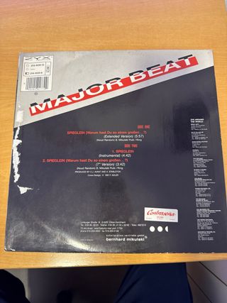 Spieglen - Major Beat Vinilo