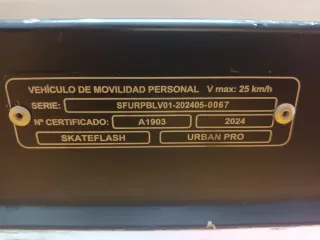 Patinete Eléctrico Skate Flash SK Urban Pro