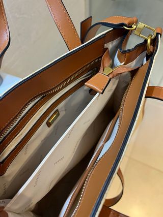Bolso Guess Beige y Marrón