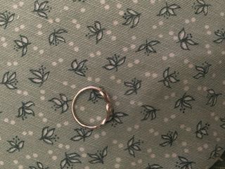 Anillo de plata con 3 corazones