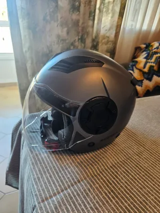 Casco Jet Acerbis Vento Gris
