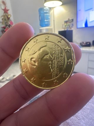 Moneda Euro Willem-Alexander 2017