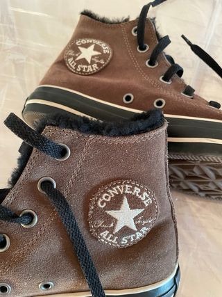 Converse All Star Donna Marroni/Nere