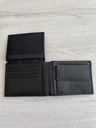 Cartera Pierre Cardin Cuero Negra