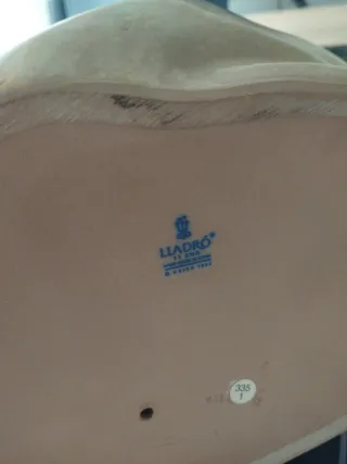 Figura Lladro Niña con Pájaro
