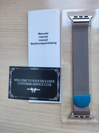 Correa Apple Watch Milanesa Plata